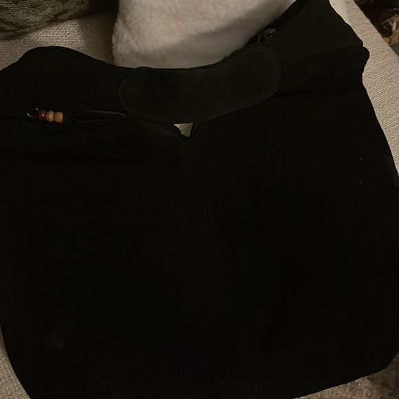 Super cute fancy suede bag with beautiful embellishments! - Picture 4 of 5